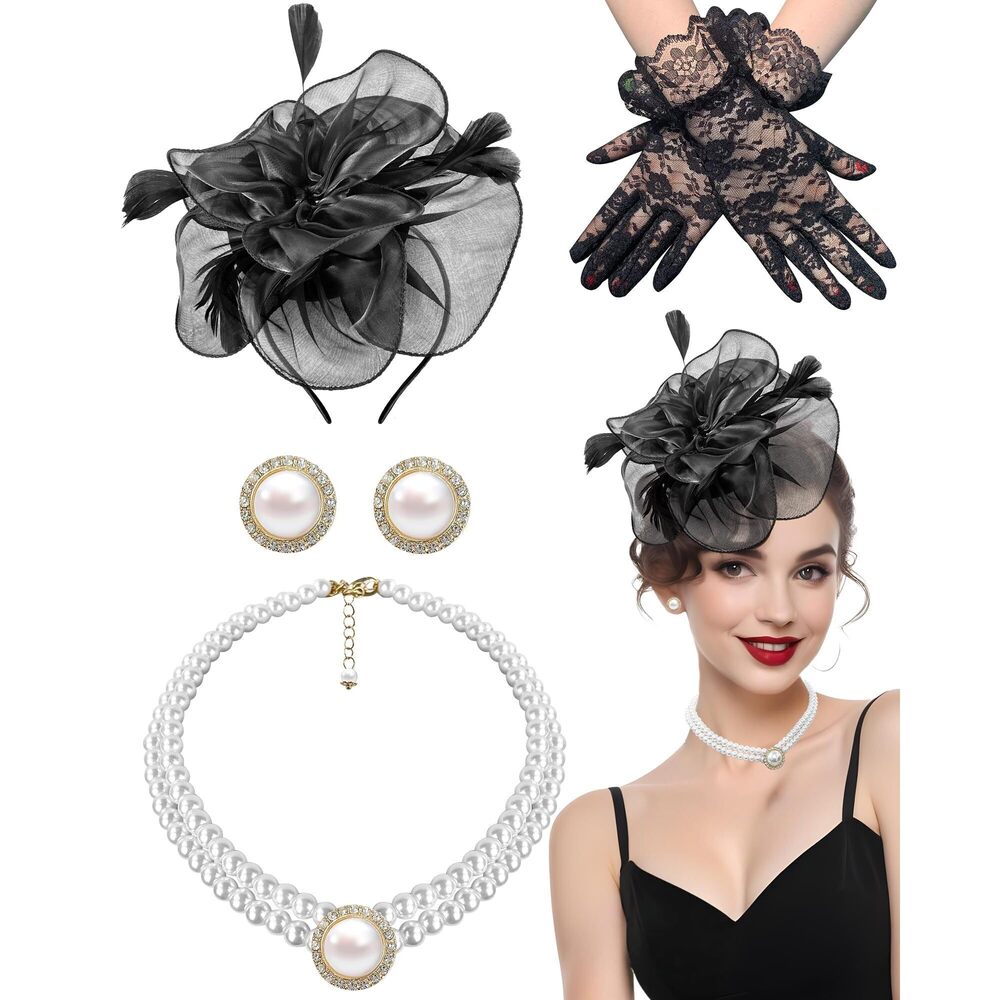 3395 Tea Party Fascinator Hat For Tea Party Headwear Lace